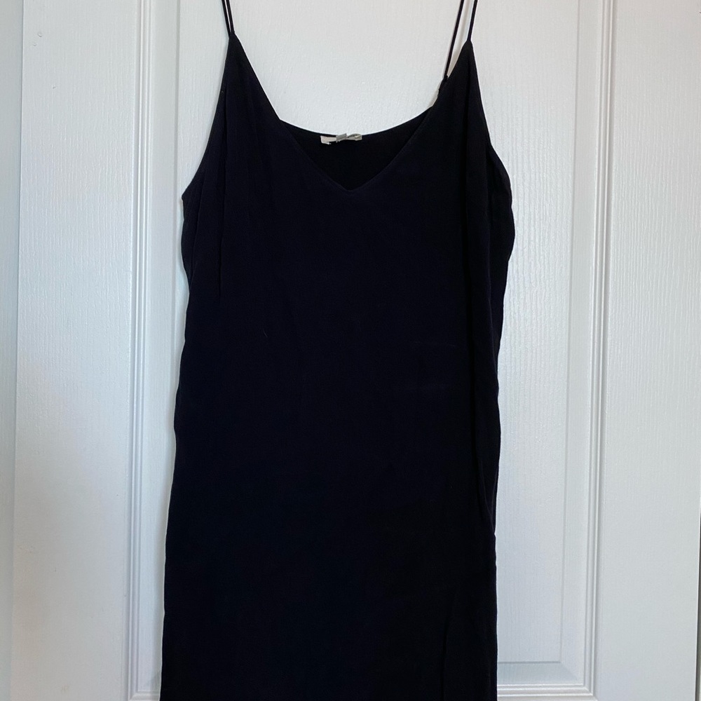 Wilfred black mini dress